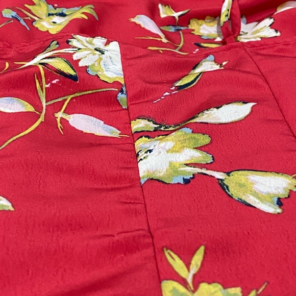 Urban Romantics Cowl Neck Floral Dress, Pink, Medium - Picture 5 of 5